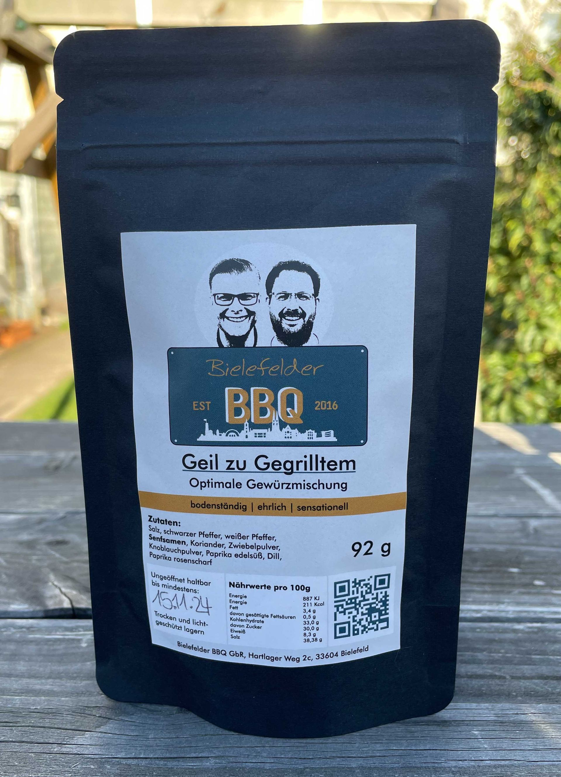 Iss was Gescheites - Gönn Dir Qualität beim Grillen Gewürzmischung Rub BBQ grillen sensationell lecker original USA regional