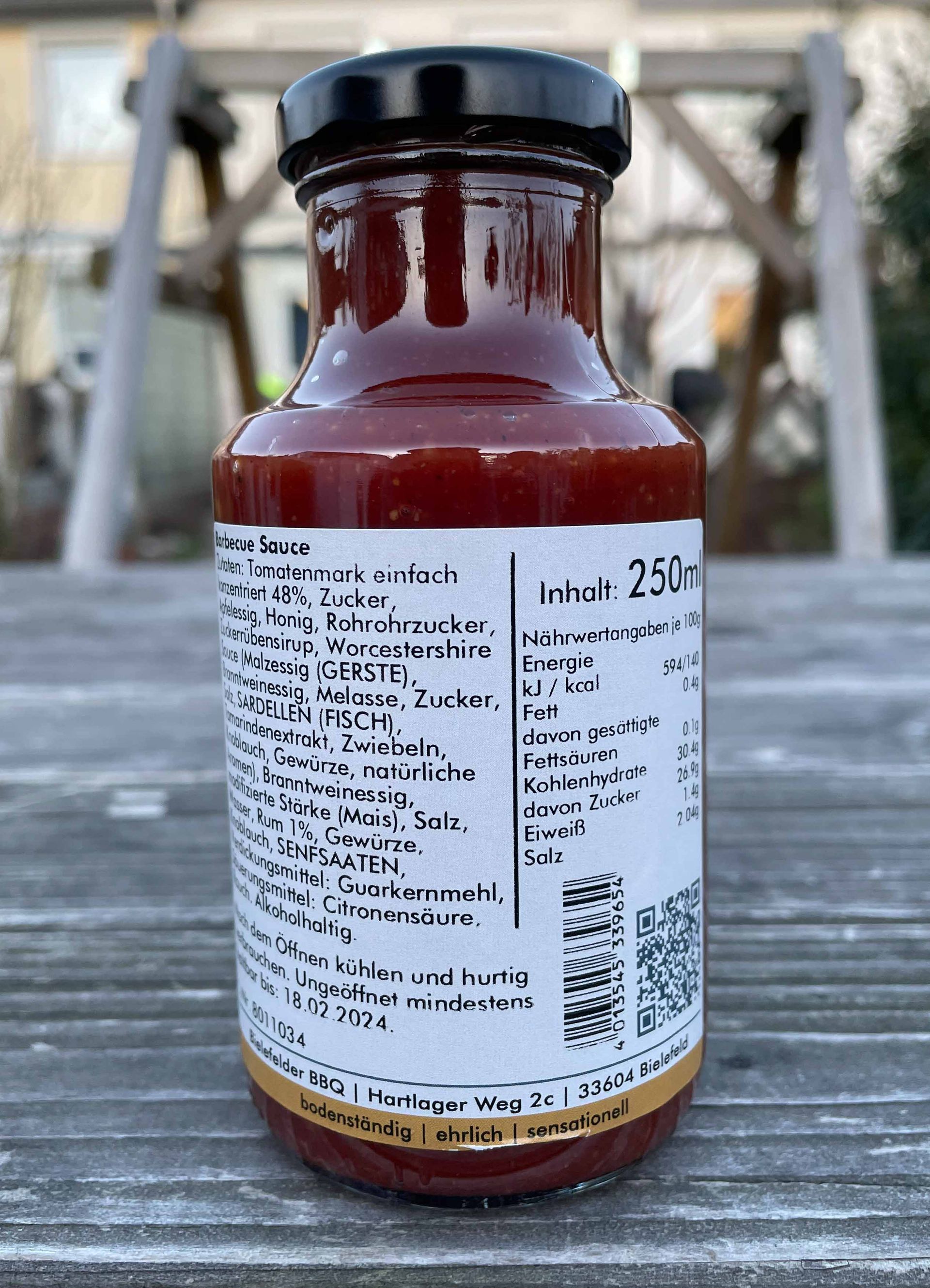 Iss was Gescheites - Gönn Dir Qualität beim Grillen Sagenhaft zu Schwein BBQ-Sauce sensationell geil rauchig schlotzig original USA