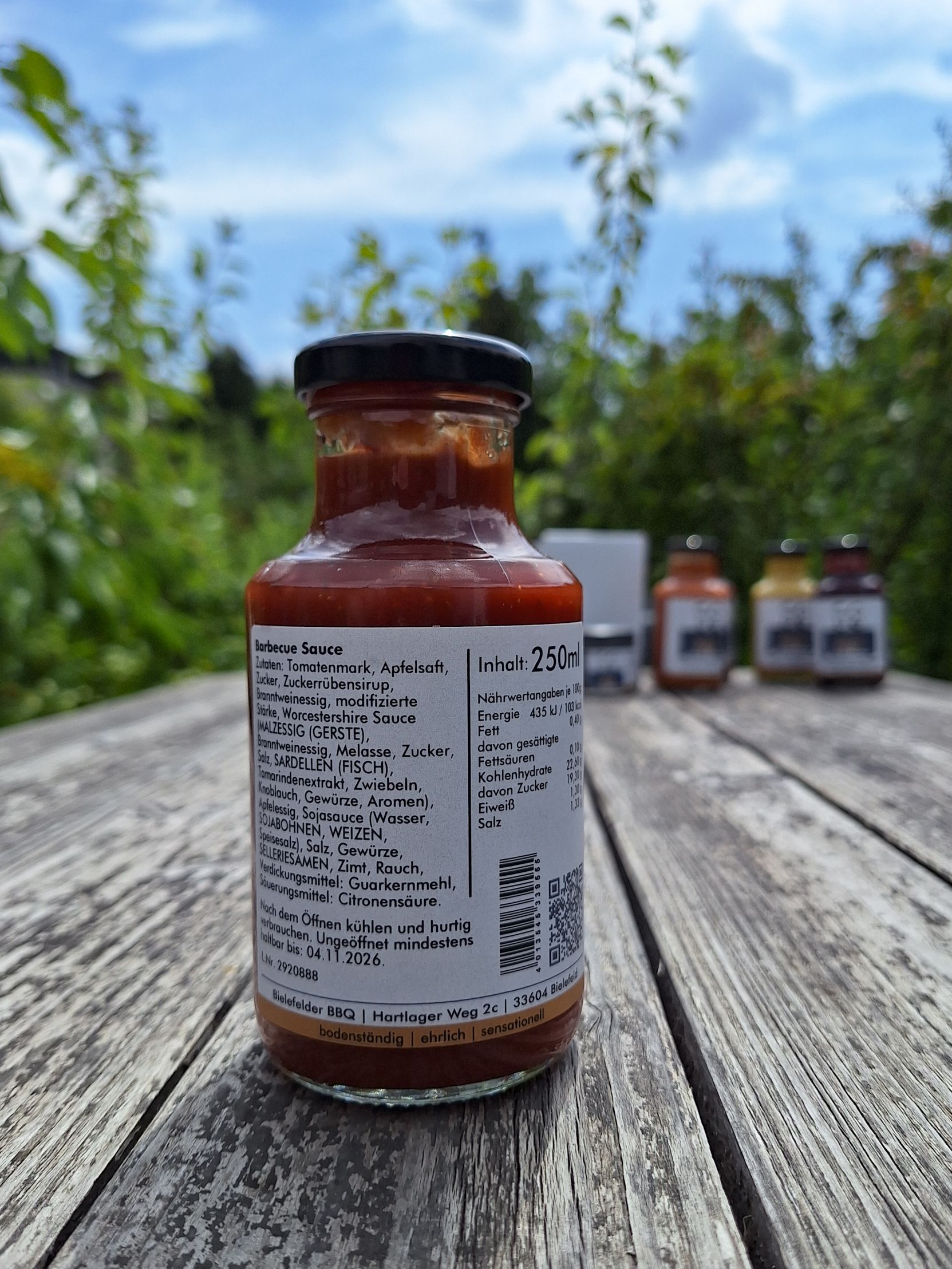 Iss was Gescheites - Gönn Dir Qualität beim Grillen Revolutionär zu Rind BBQ-Sauce sensationell geil rauchig schlotzig original USA