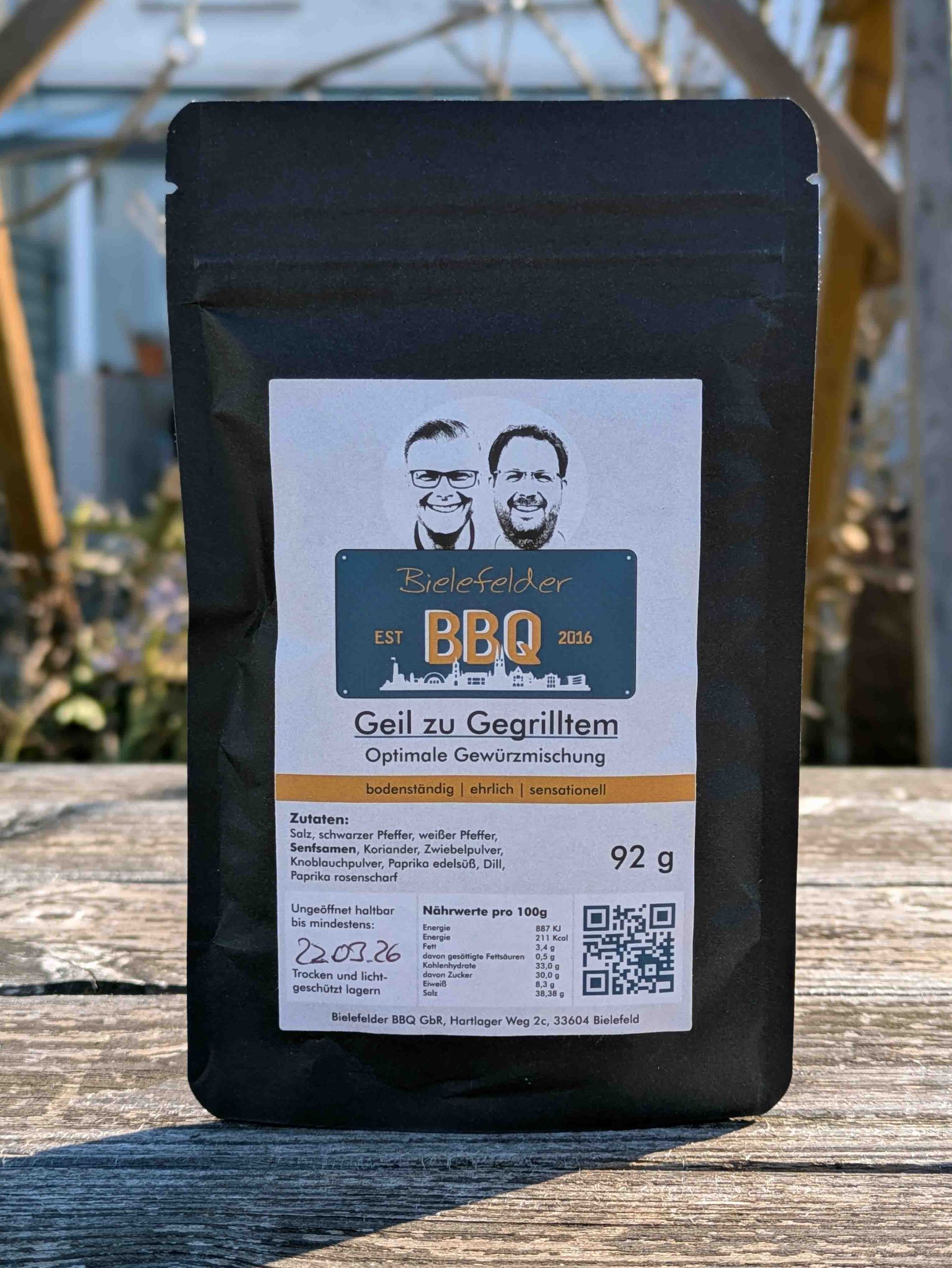 Iss was Gescheites - Gönn Dir Qualität beim Grillen Gewürzmischung Rub BBQ grillen sensationell lecker original USA regional