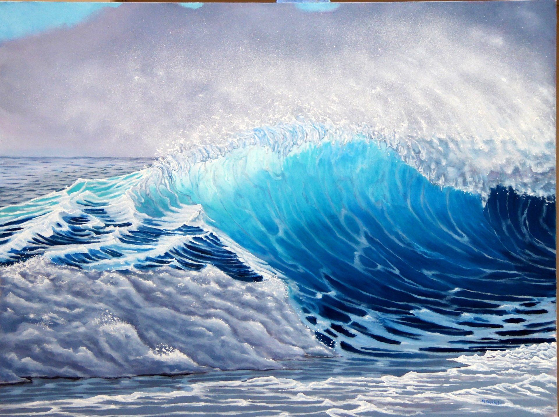 Crashing Ocean wave