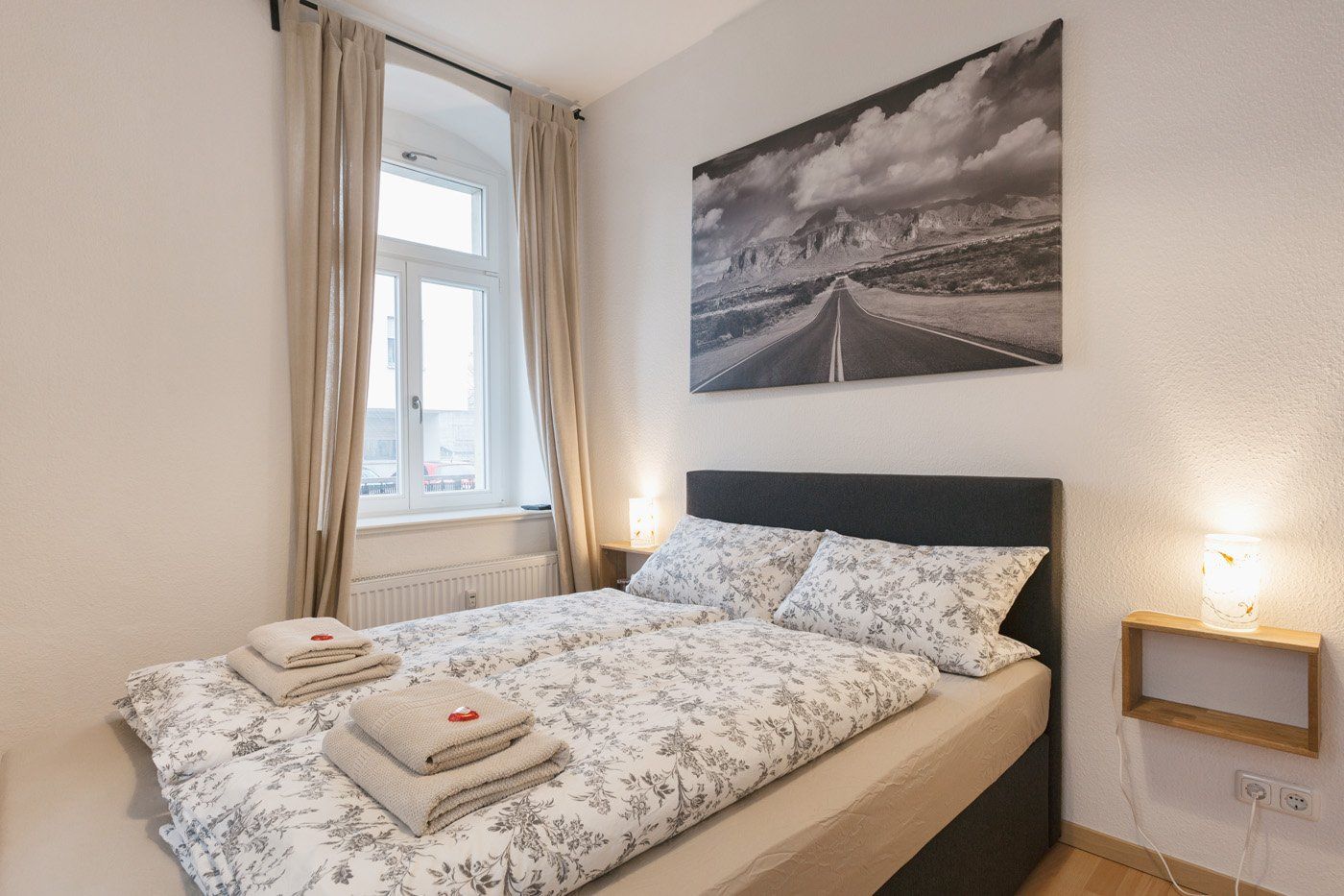 Zwei-Raum-Wohnung mit allem, was Sie benötigen. Ihre Ferienwohnung im Stadtteil Pieschen