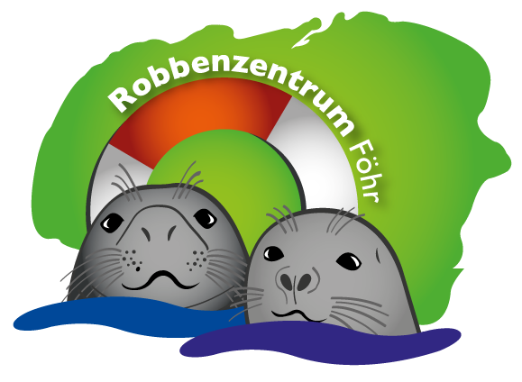 Logo Robbenzentrum Föhr, Schutz von Seehunden und Meeressäugern, Ausstellung