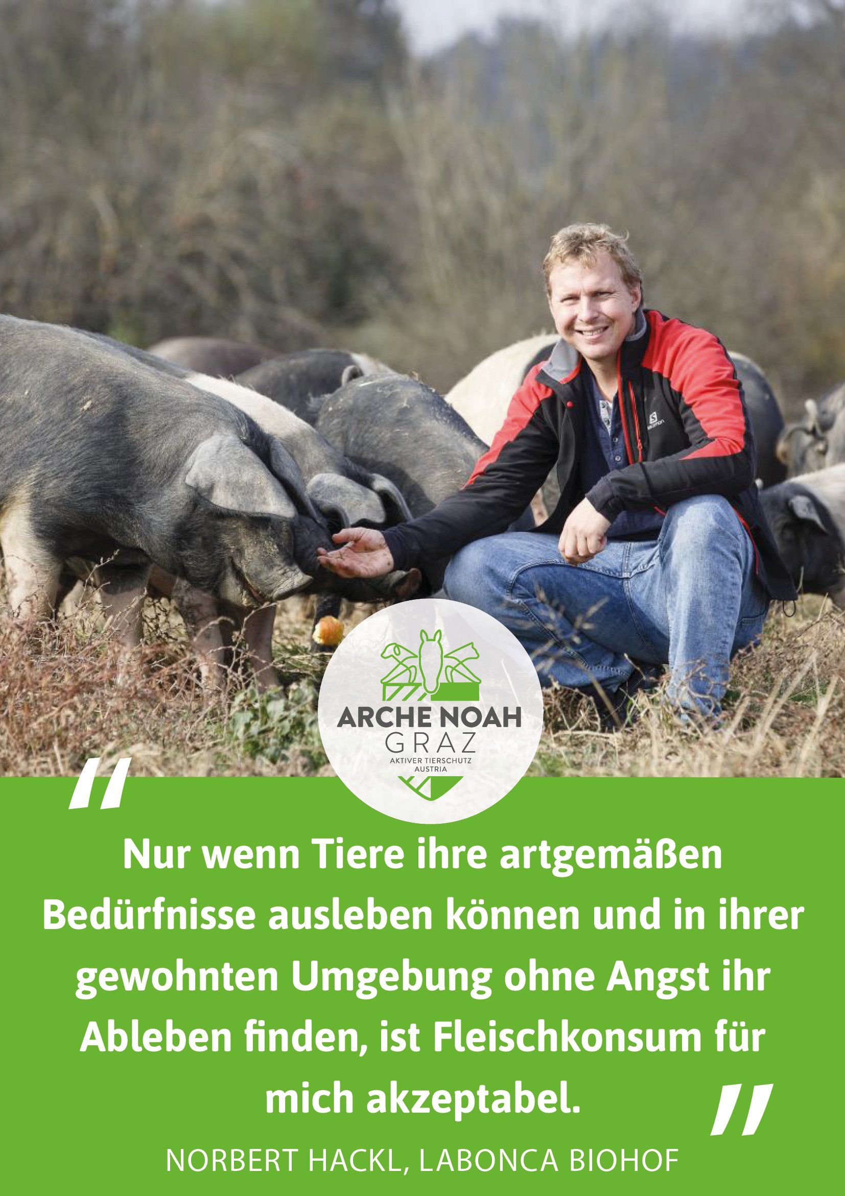 Norbert Hackl%Arche Noah%Aktiver Tierschutz Austria%Tierheim%Steiermark