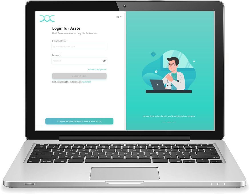 1. Arzt zu sich nach Hause holen 1. Arzt zu sich nach Hause holen