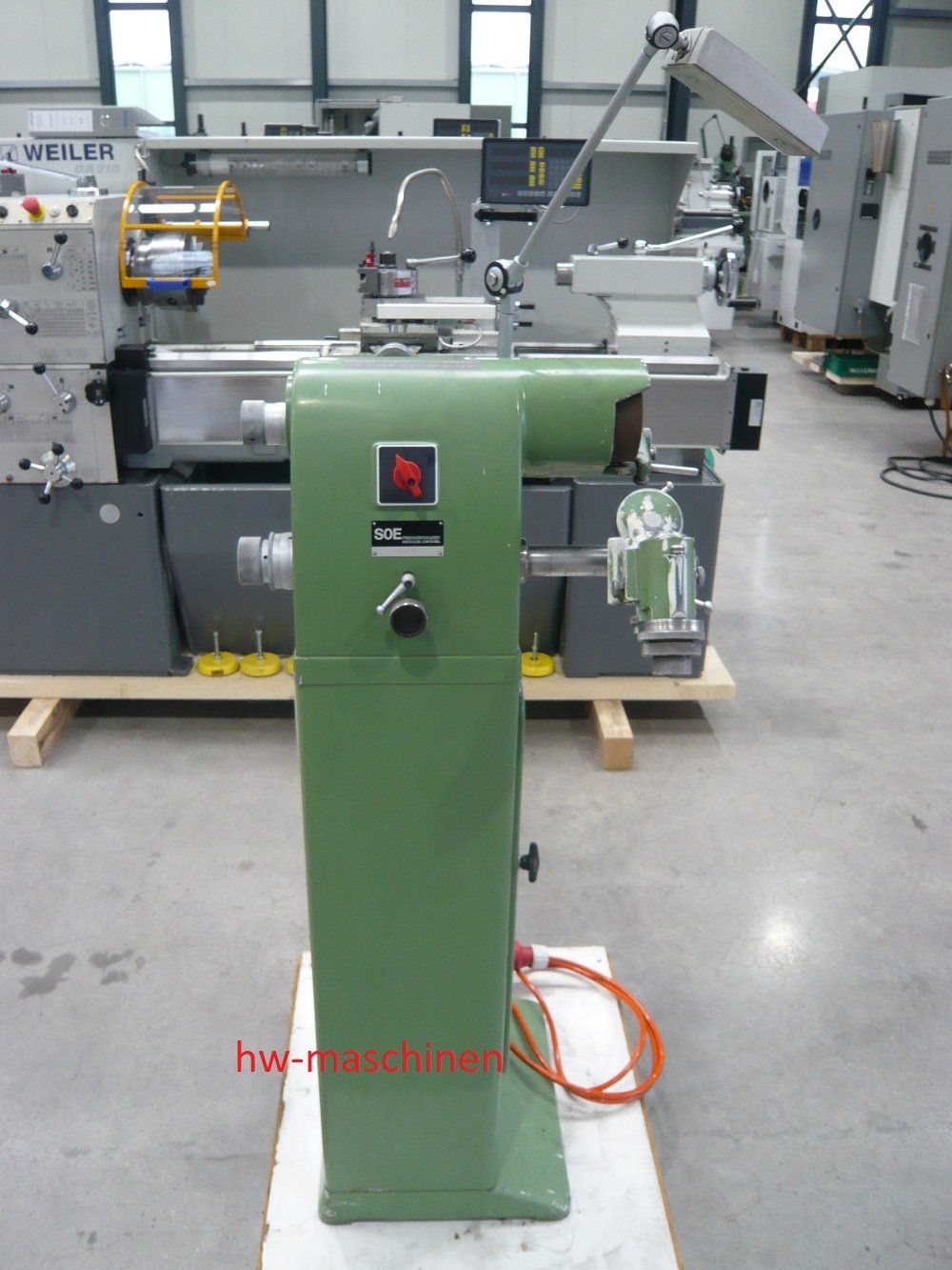 Deckel S0E Stichelschleifmaschine mit Optik