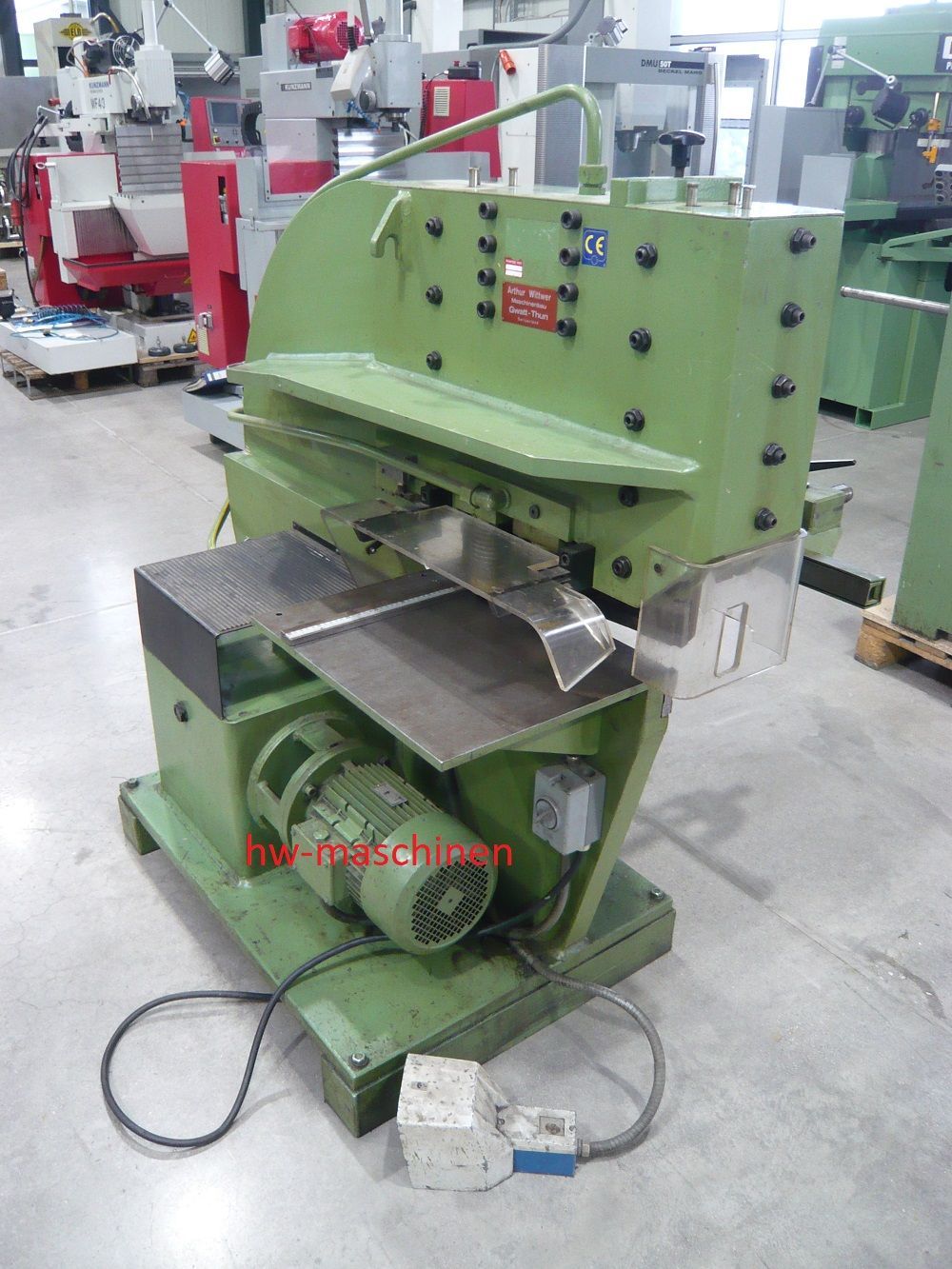 Hydraulische Blechschere Wittwer MS 512