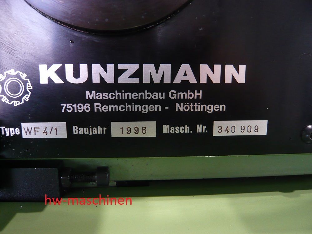 Werkzeugfräsmaschine Kunzmann WF4/1 
