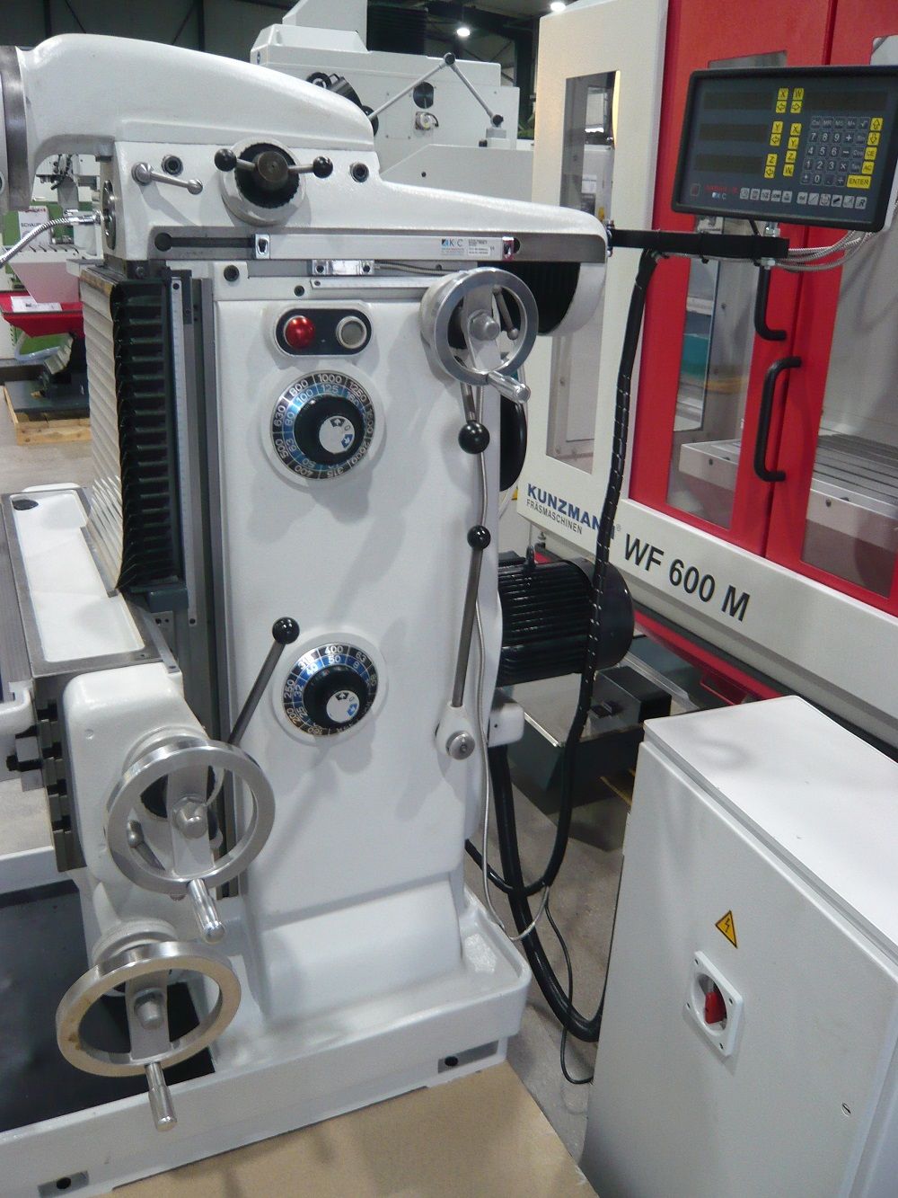 Fräsmaschine Deckel FP2; gebrauchte Fräsmaschine, hw-maschinen.de