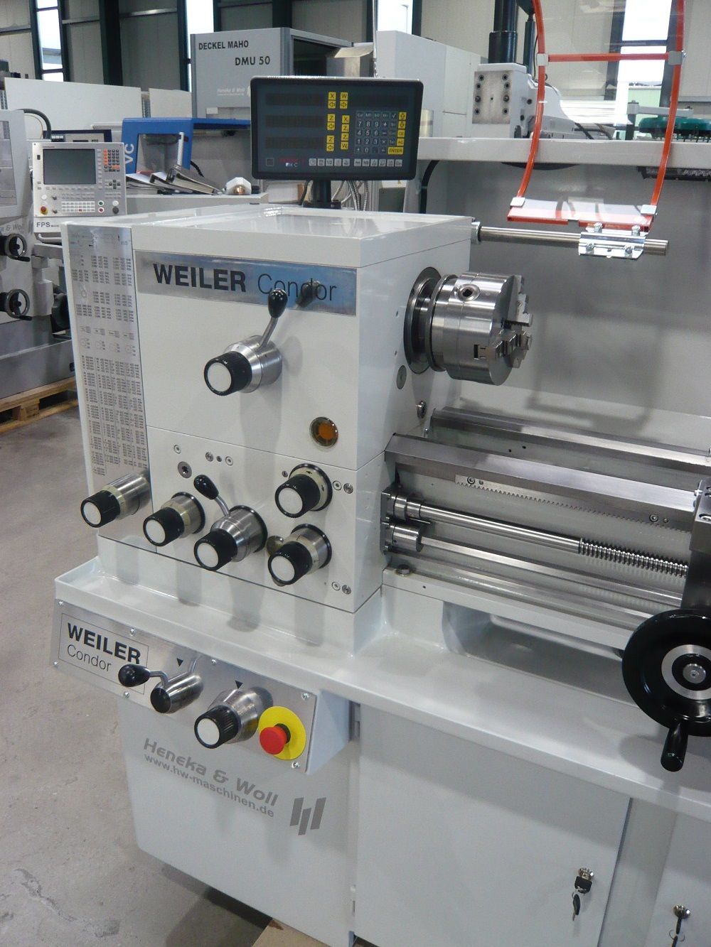 gebrauchte Drehmaschine, Heneka&Woll, hw-maschinen.de