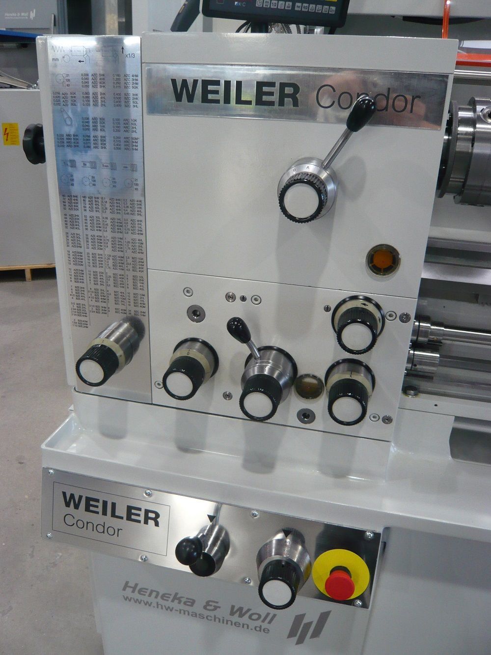 gebrauchte Drehmaschine, Heneka&Woll, hw-maschinen.de