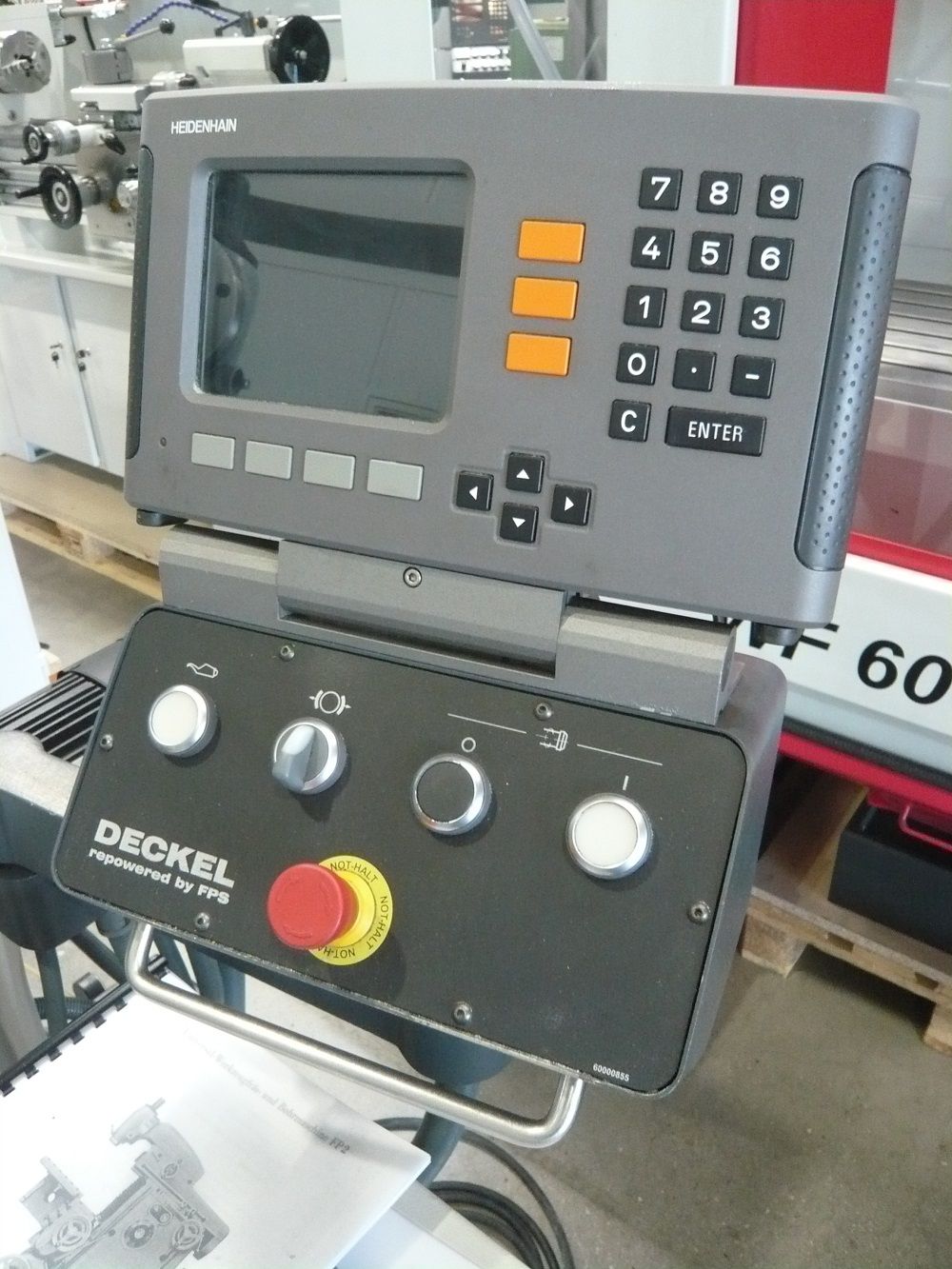 Fräsmaschine Deckel FP2; gebrauchte Fräsmaschine, hw-maschinen.de