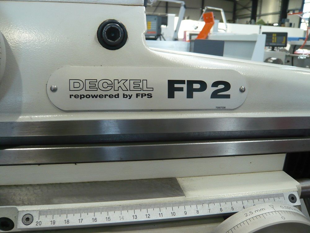 Fräsmaschine Deckel FP2; gebrauchte Fräsmaschine, hw-maschinen.de