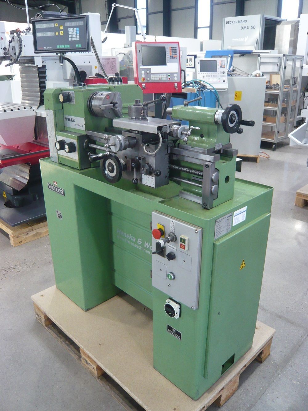 gebrauchte Drehmaschine, Heneka&Woll, hw-maschinen.de