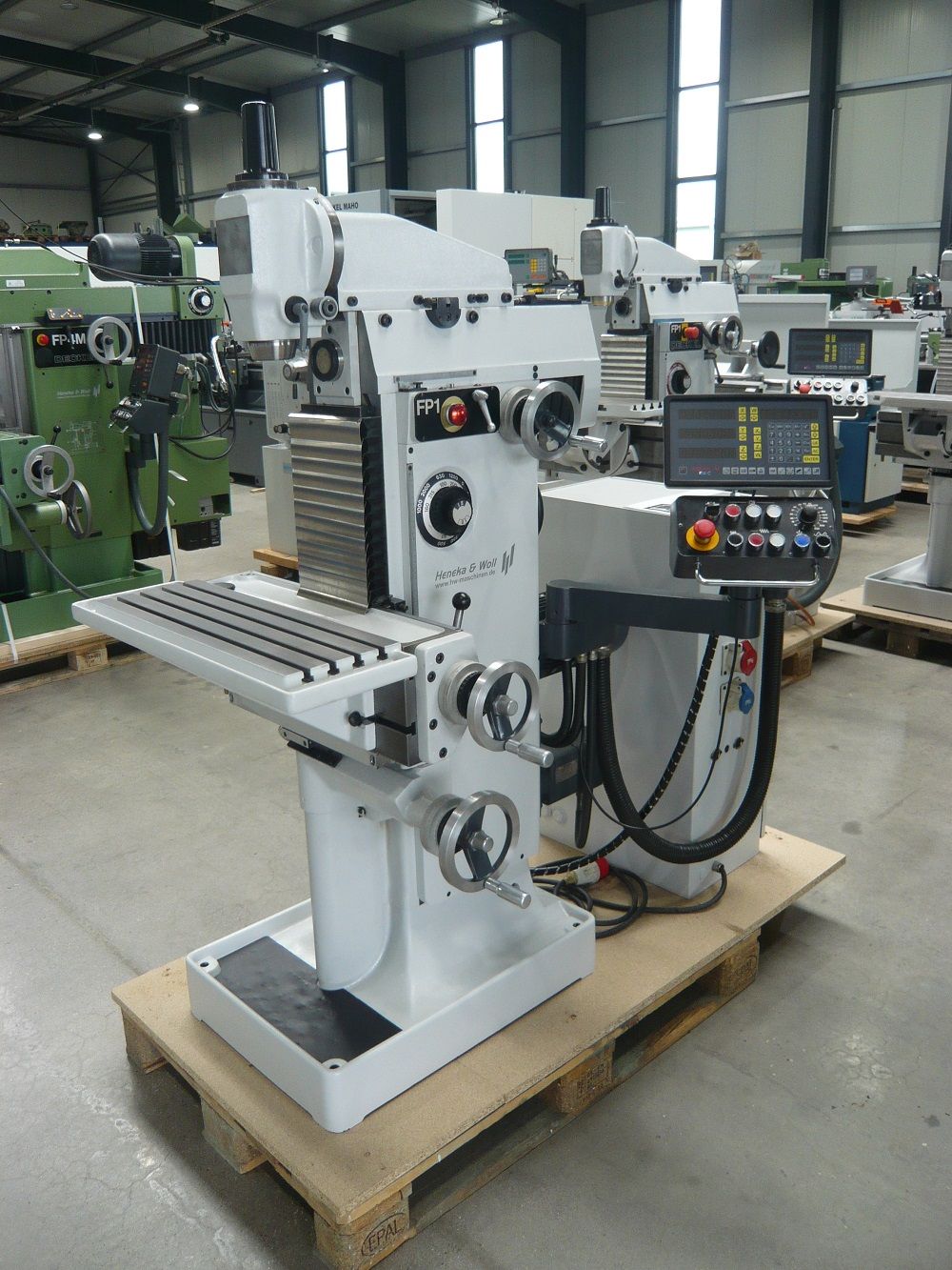 Universalfräsmaschine Deckel FP1  ;www.hw-maschinen.de