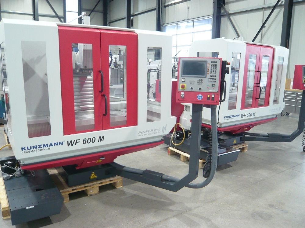 Werkzeugfräsmaschine Kunzmann WF 600M;Gebrauchte Werkzeugmaschine, Fräsmaschine