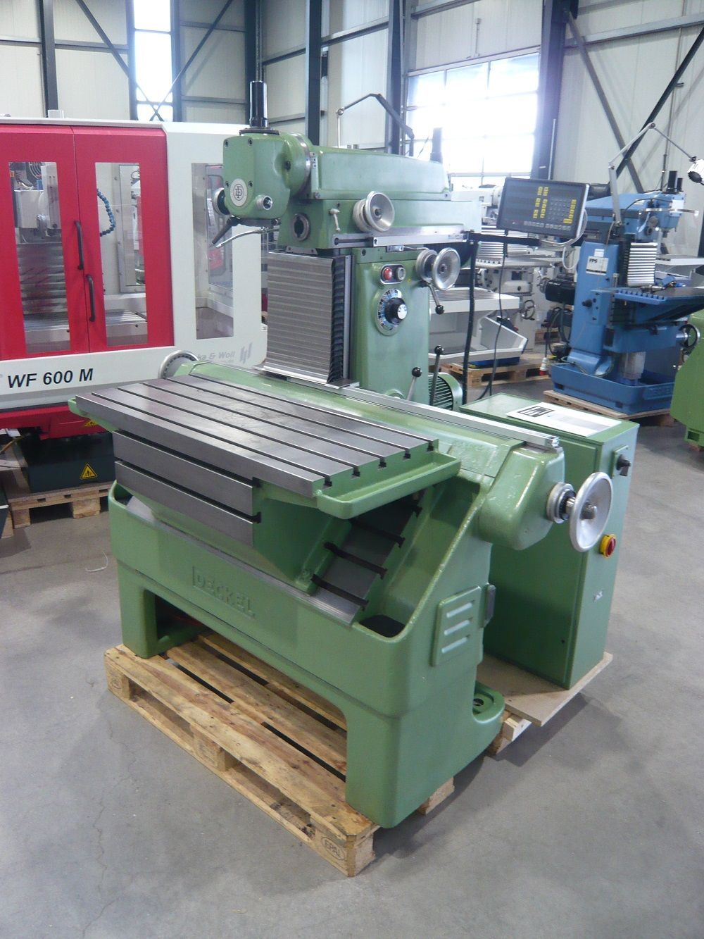 gebrauchte Fräsmaschine Deckel FP3, hw-maschinen.de, heneka&woll, Ubstadt-Weiher