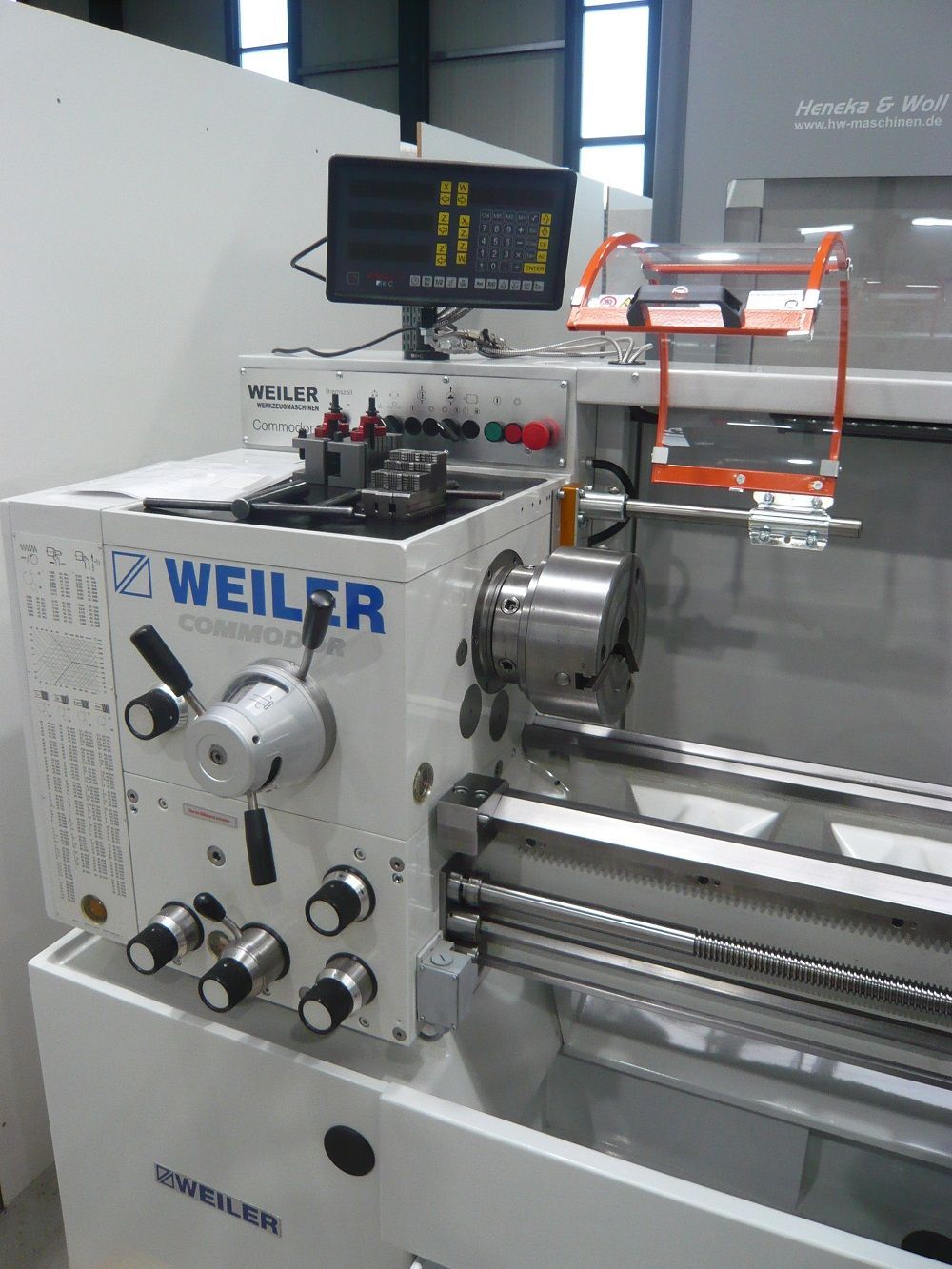 Gebrauchte Drehmaschine Weiler Commodor, hw-maschinen.de