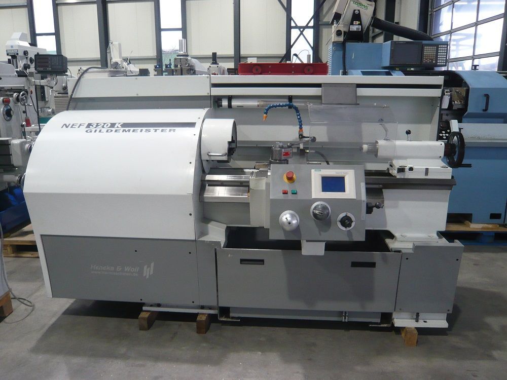gebrauchte Drehmaschine, Gildemeister NEF320K, Heneka&Woll, hw-maschinen.de