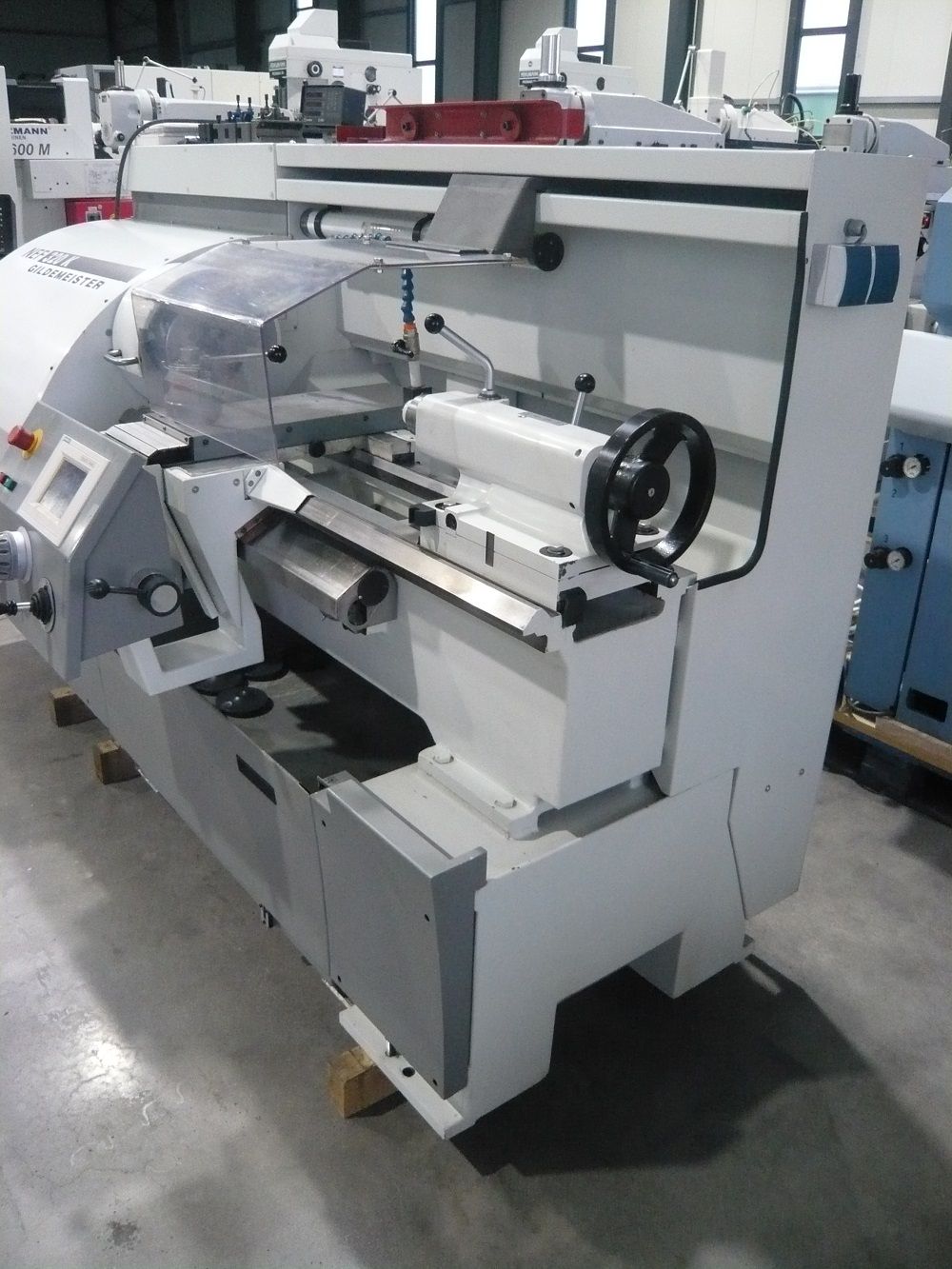 gebrauchte Drehmaschine, Gildemeister NEF320K, Heneka&Woll, hw-maschinen.de