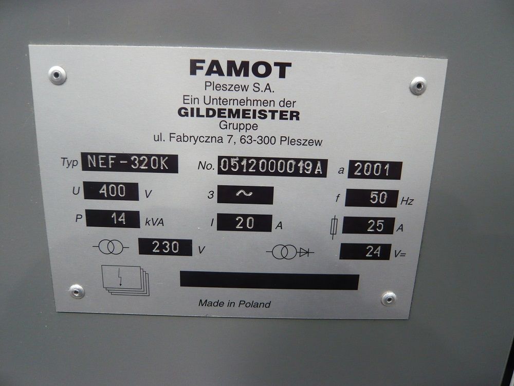 gebrauchte Drehmaschine, Gildemeister NEF320K, Heneka&Woll, hw-maschinen.de