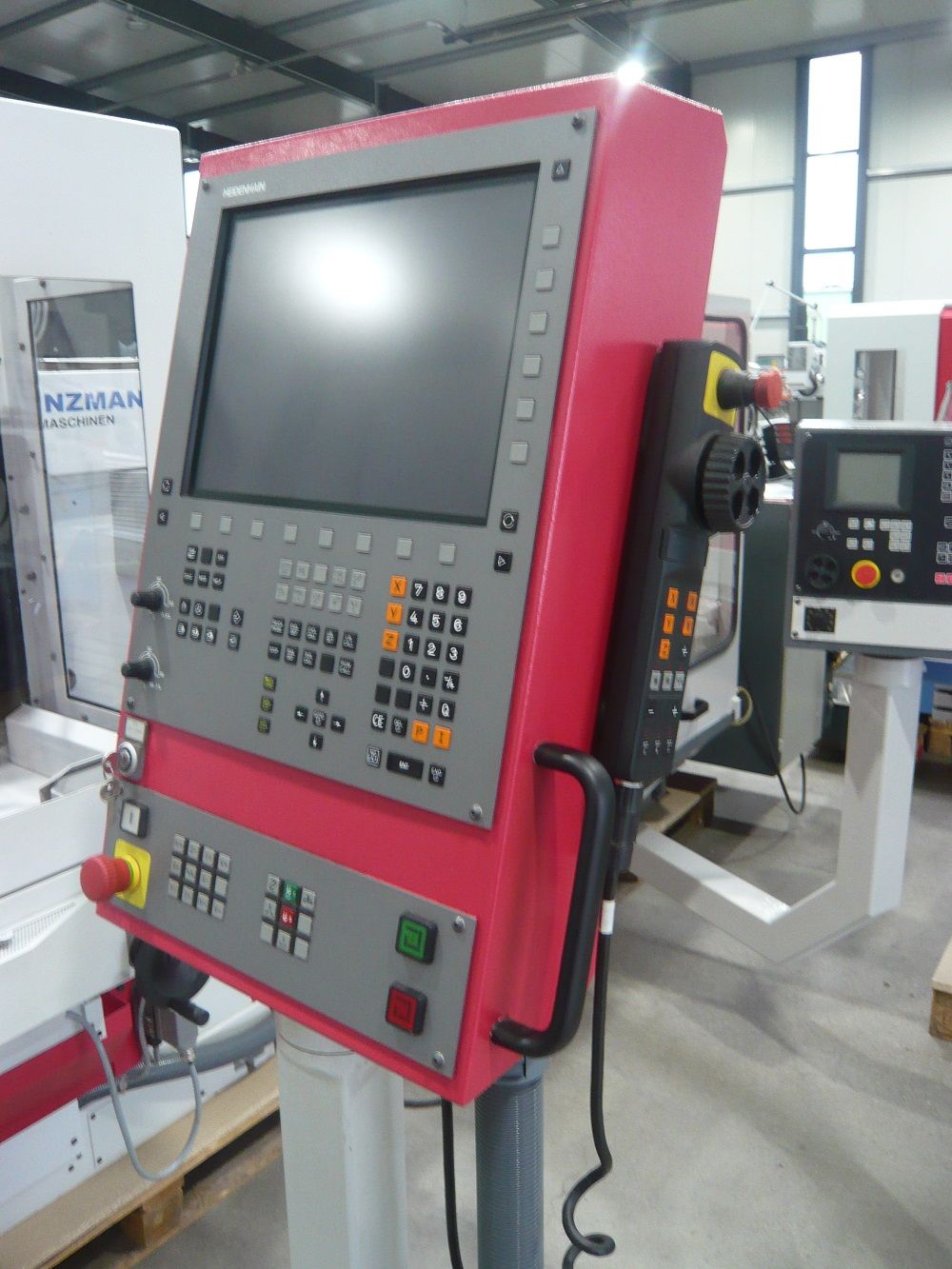gebrauchte Fräsmaschine, Fraesmaschine, Kunzmann WF4/3 mit TNC320