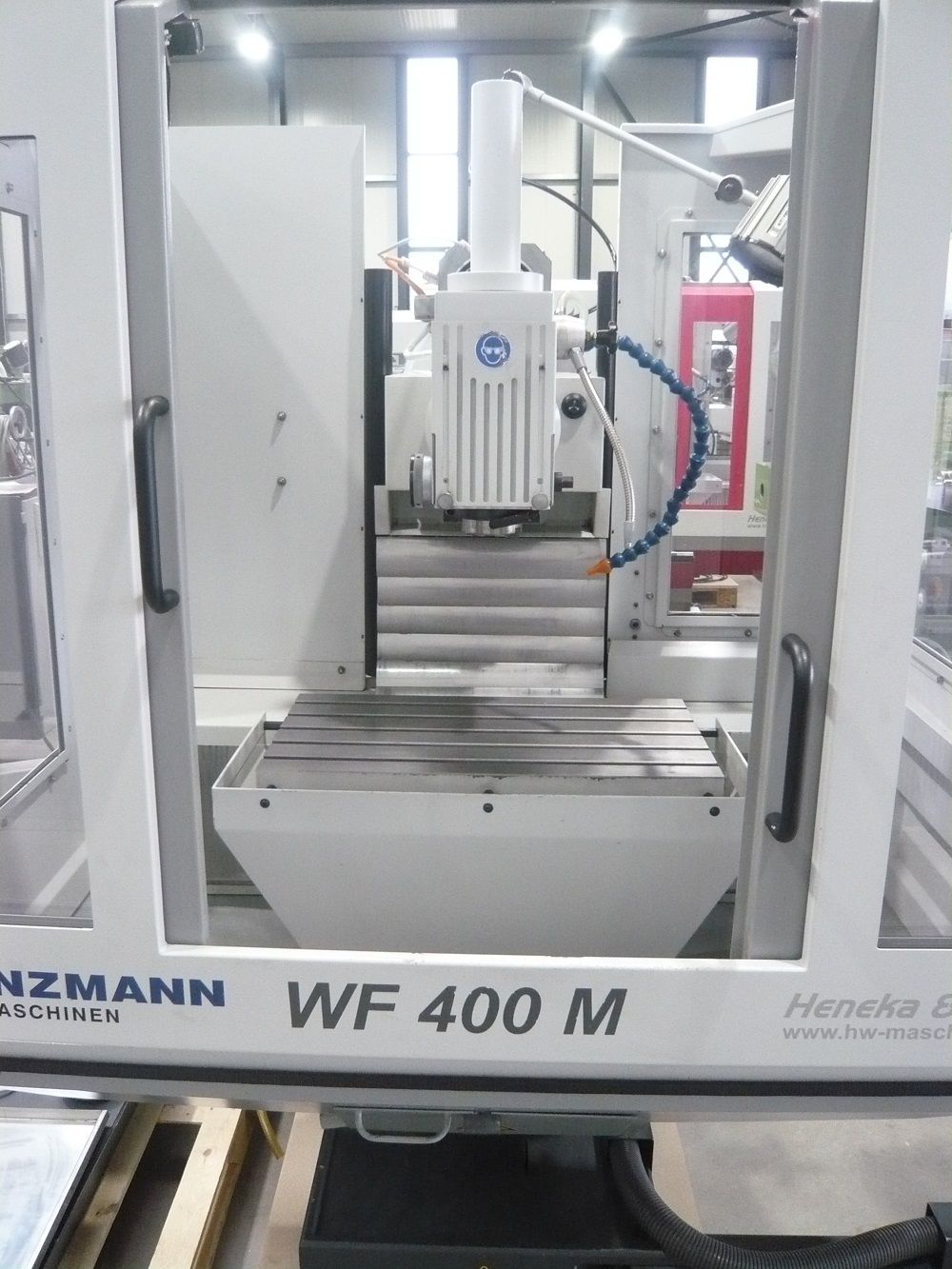 gebrauchte Fräsmaschine, Fraesmaschine, Kunzmann WF400 mit TNC 128