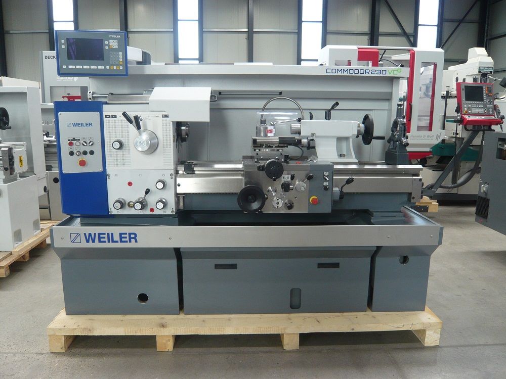 gebrauchte Drehmaschine, Weiler Commodor 230VCD, Heneka&Woll, hw-maschinen.de