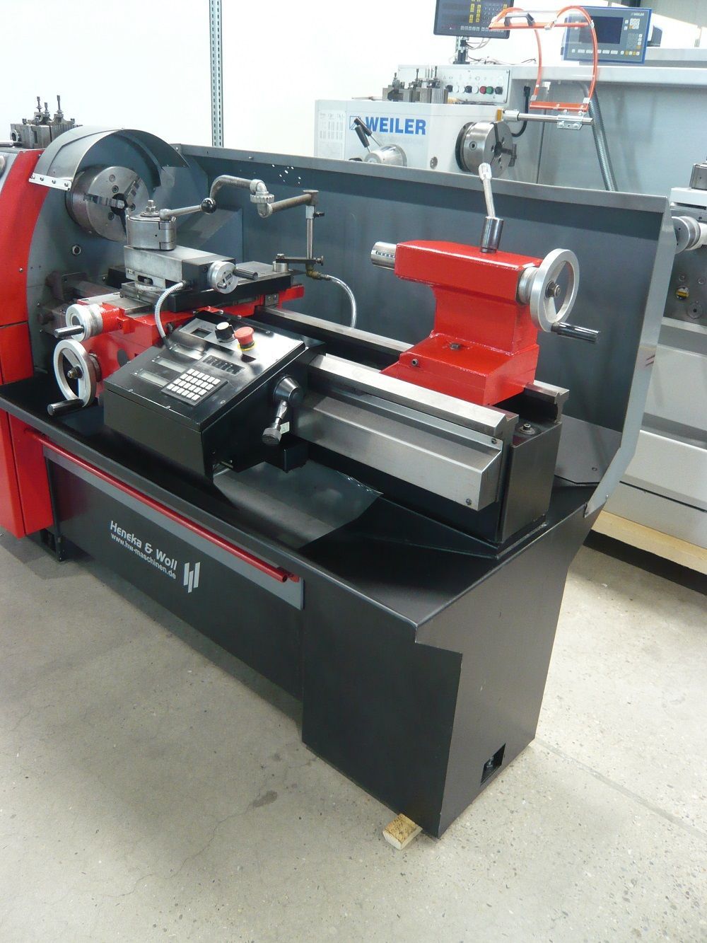 gebrauchte Drehmaschine, Emco, Heneka&Woll, hw-maschinen.de
