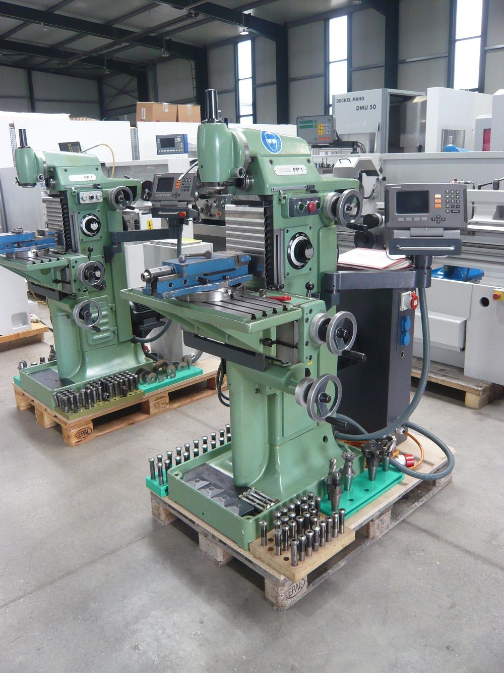 Fräsmaschine Deckel FP1; gebrauchte Fräsmaschine, hw-maschinen.de