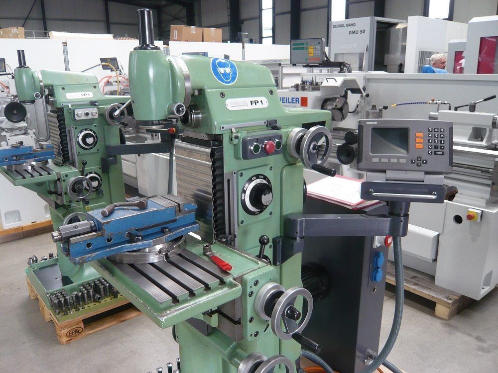 Fräsmaschine Deckel FP1; gebrauchte Fräsmaschine, hw-maschinen.de
