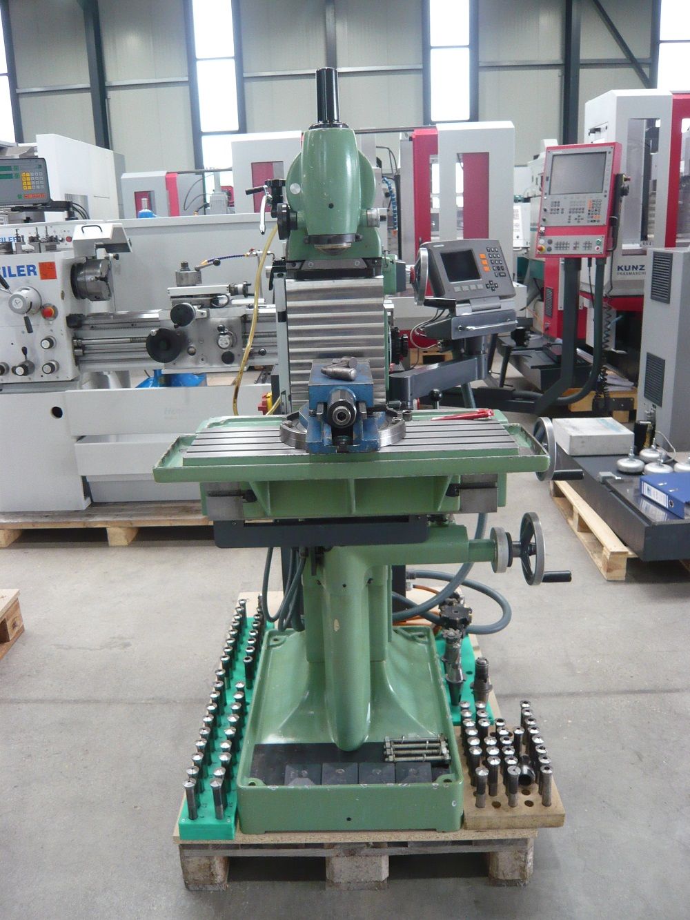 Fräsmaschine Deckel FP1; gebrauchte Fräsmaschine, hw-maschinen.de