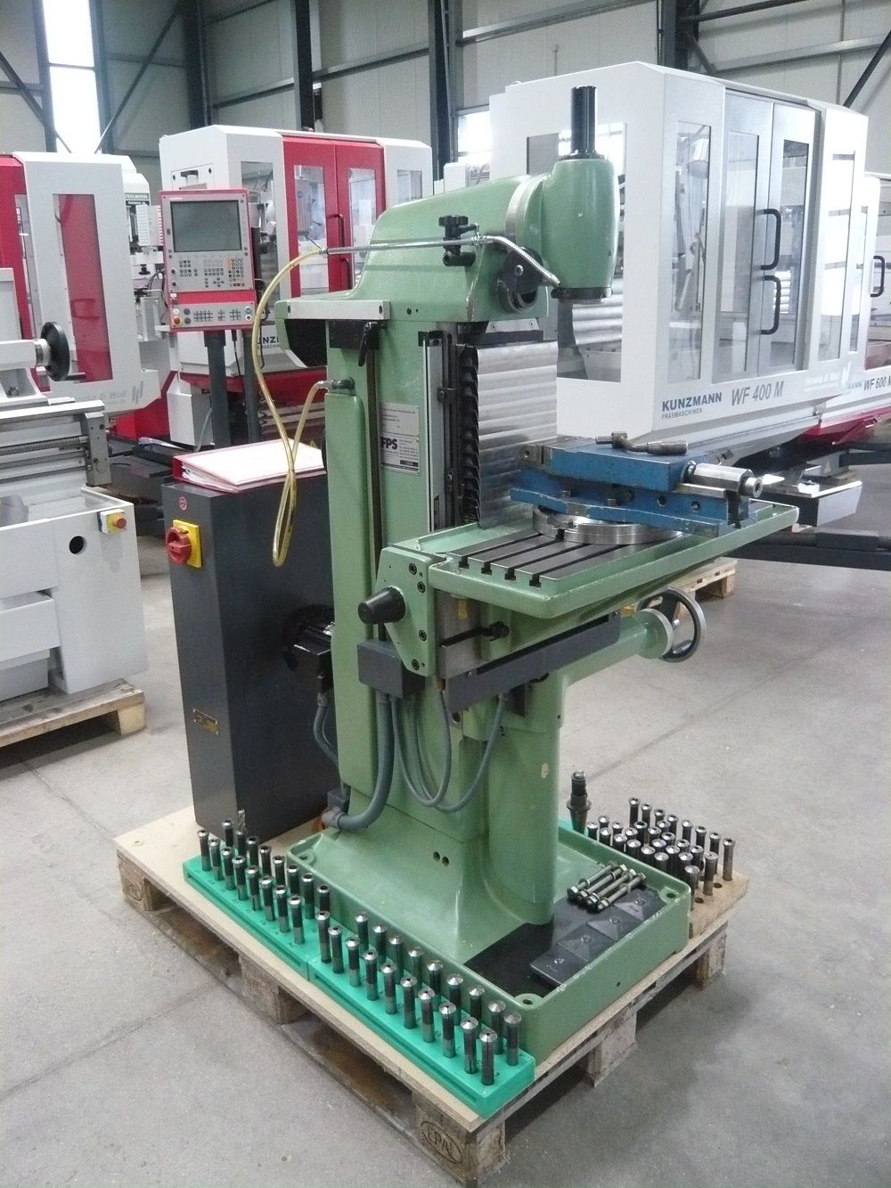 Fräsmaschine Deckel FP1; gebrauchte Fräsmaschine, hw-maschinen.de