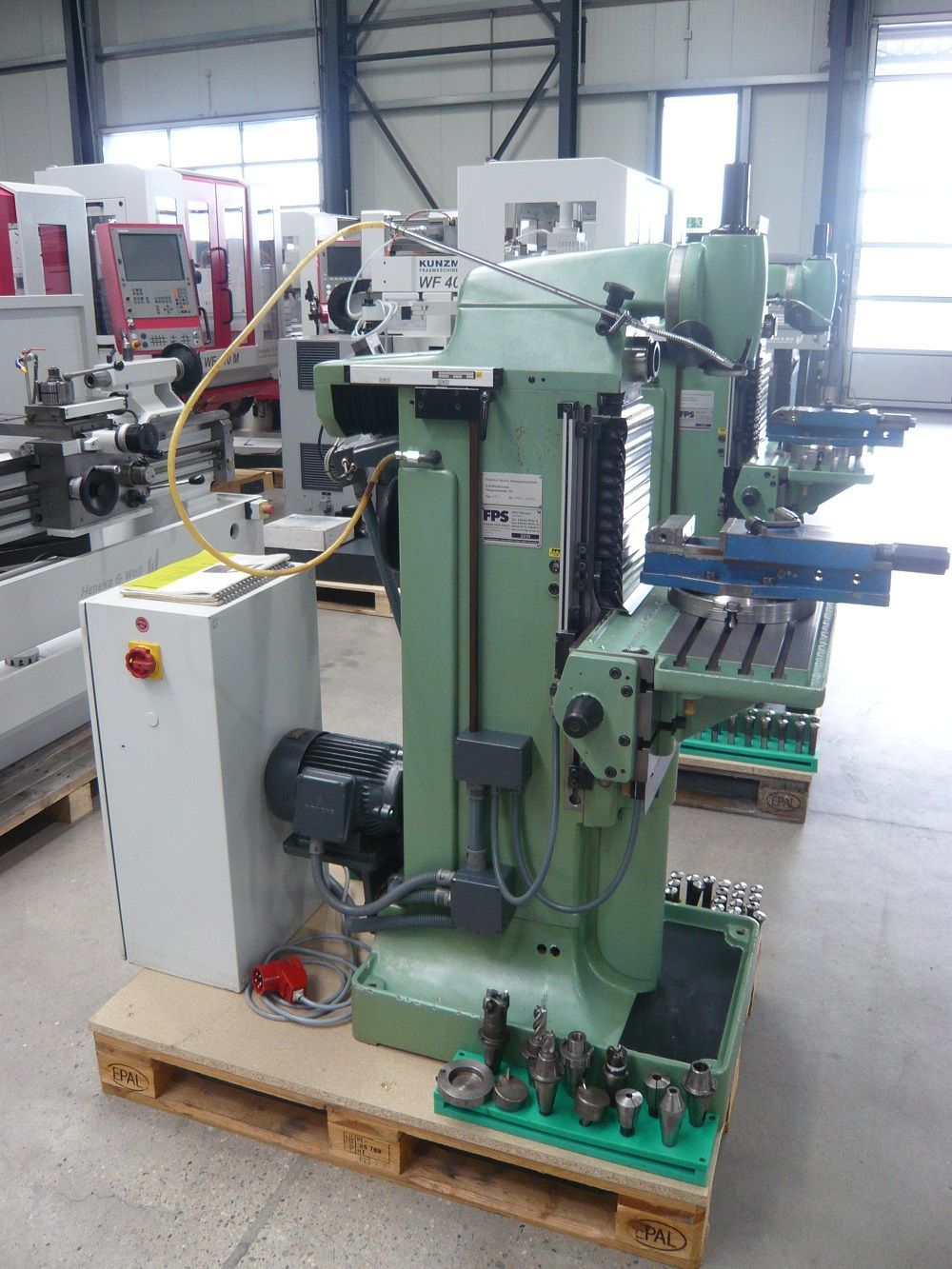 Fräsmaschine Deckel FP1; gebrauchte Fräsmaschine, hw-maschinen.de