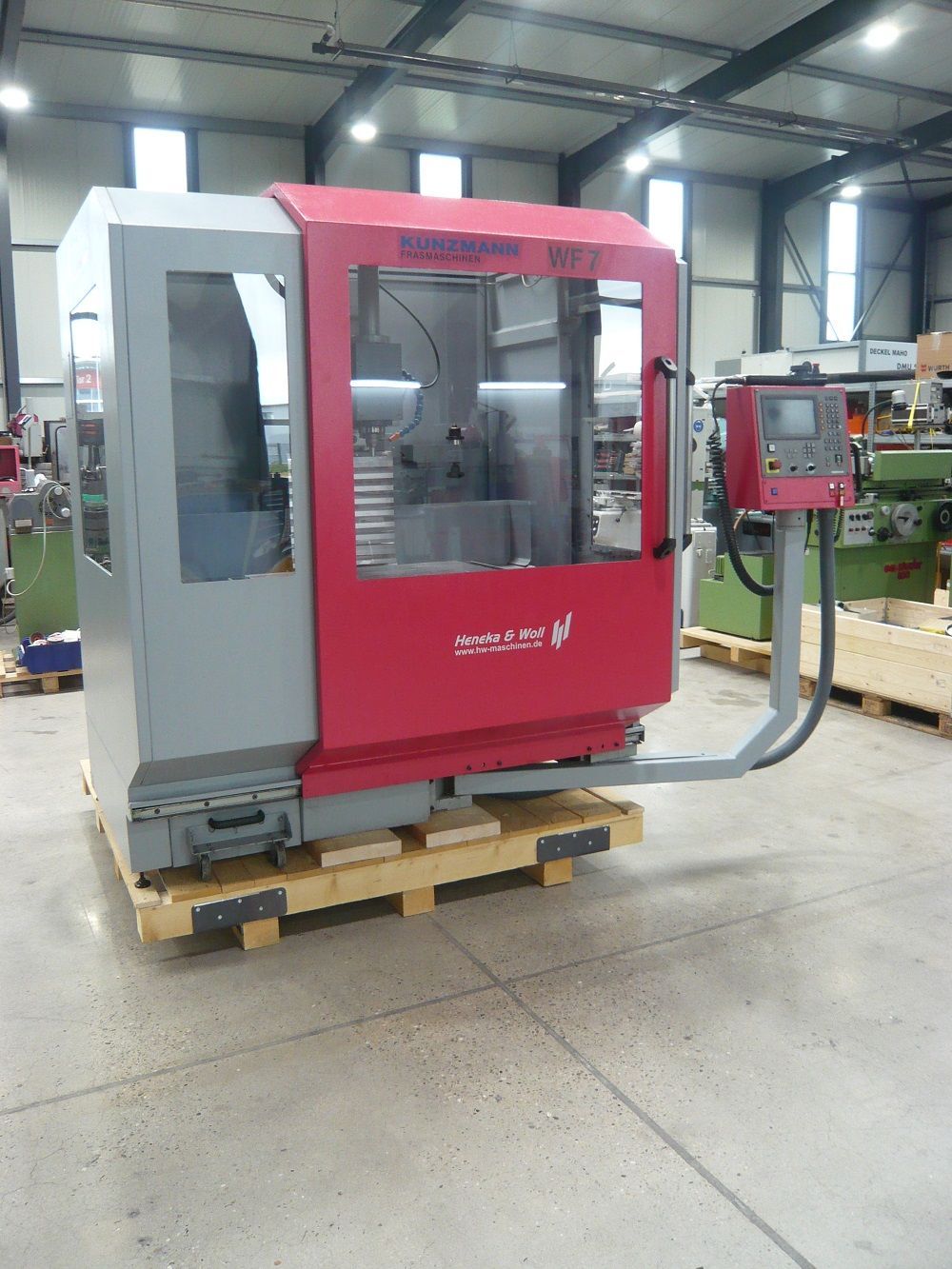 gebrauchte Fräsmaschine, Fraesmaschine, Kunzmann WF7/3