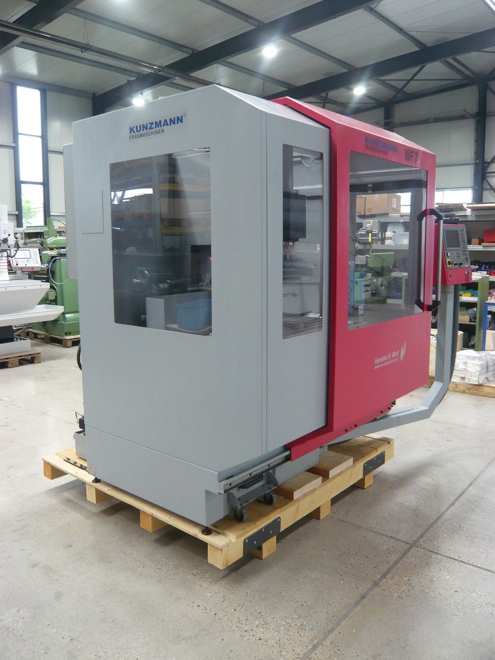 gebrauchte Fräsmaschine, Fraesmaschine, Kunzmann WF7/3, hw-maschinen.de