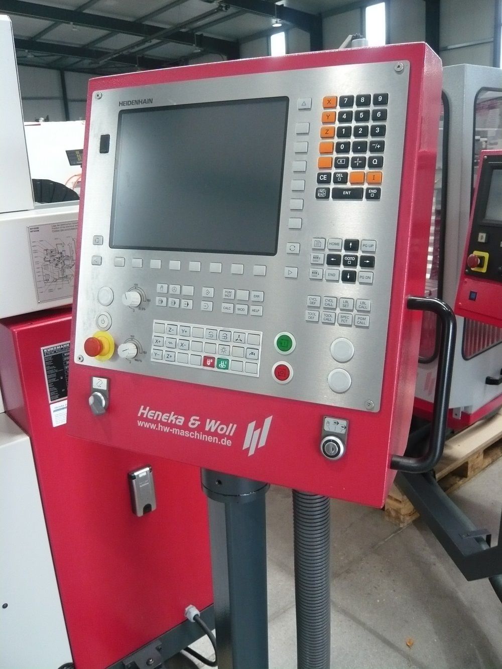 gebrauchte Fräsmaschine, Fraesmaschine, Kunzmann WF600M, www.hw-maschinen.de, heneka&Woll GmbH&Co.KG