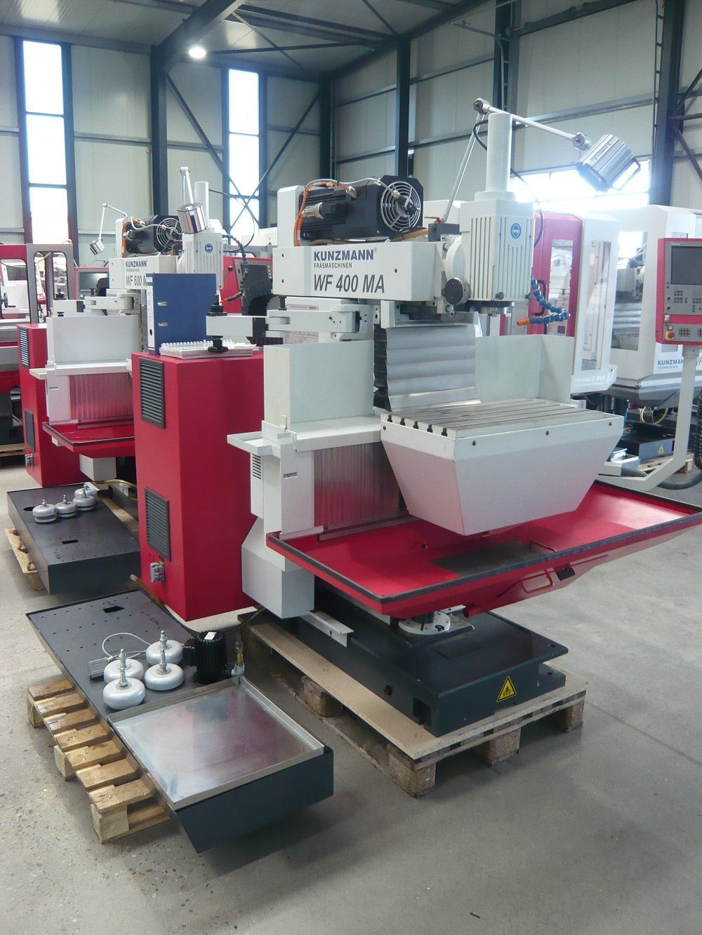 gebrauchte Fräsmaschine, Fraesmaschine, Kunzmann WF410MA7-3, www.hw-maschinen.de, Heneka&Woll GmbH&Co.KG