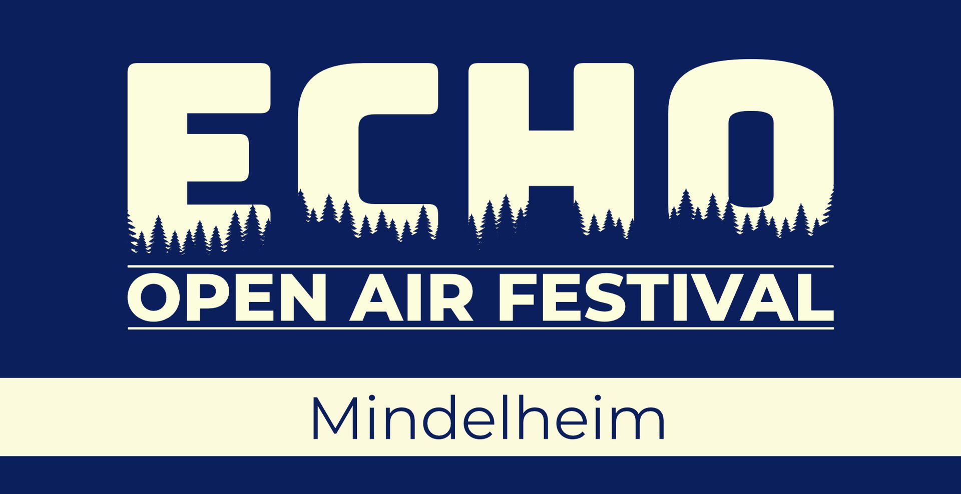 Logo Echo Open Air Festival | Allgäu | Mindelheim vom 16.08.2024 und 17.08.2024