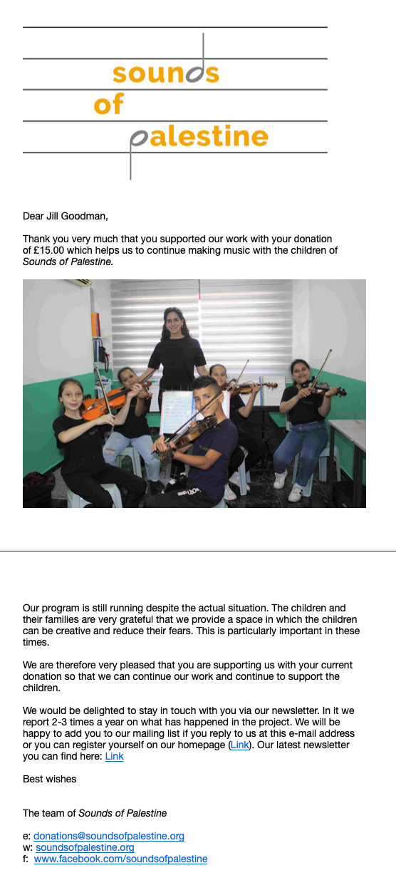 Sounds of Palestine