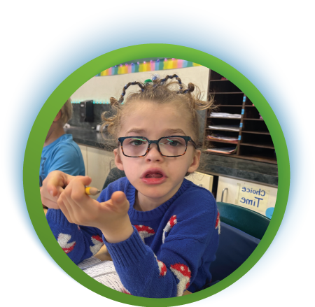 FINN - 7 years old in the Education Services, classroom support program FINN - 7 years old in the Education Services, classroom support program