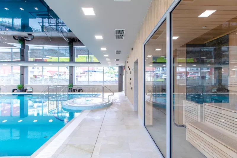 Pool und Sauna