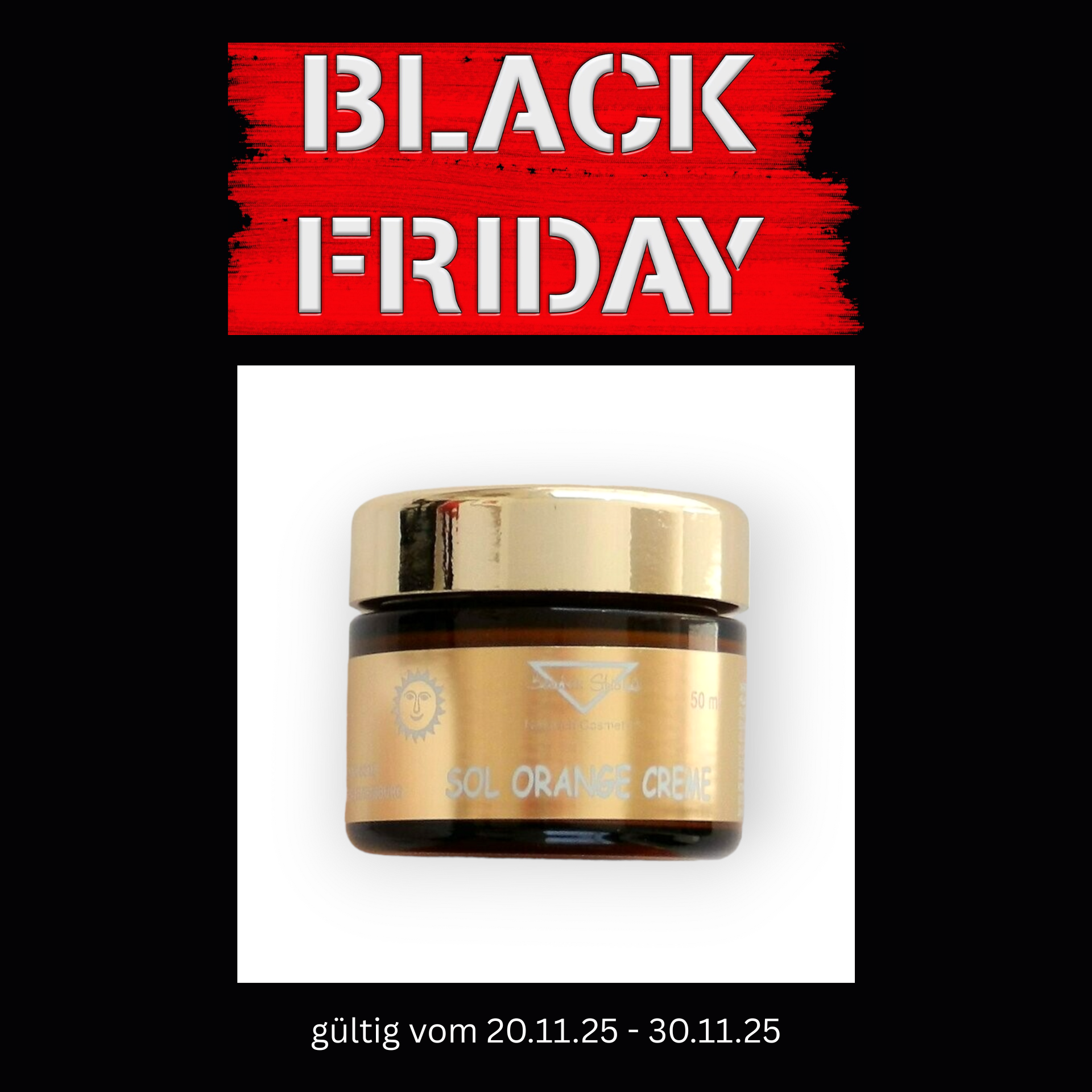 SOL ORANGE CREME 50 ml von Beatrix Strobl Naturkosmetik SOL ORANGE
CREME
50 ml
von Beatrix Strobl Naturkosmetik