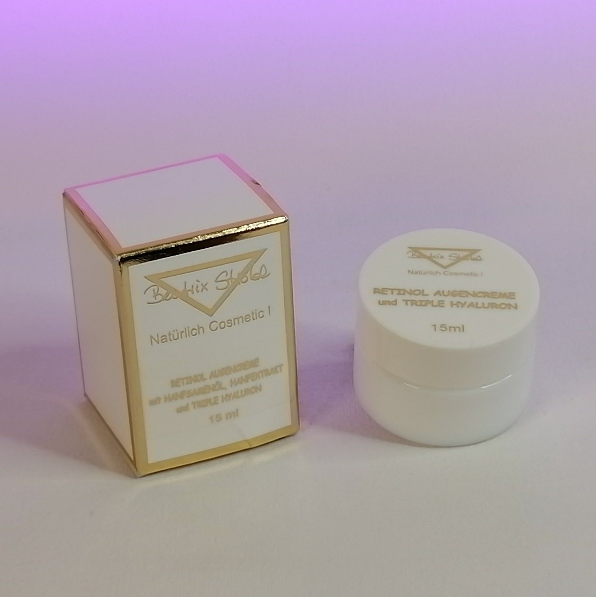 Beatrix Strobl HANF AUGENCREME mit RETINOL und TRIPLE HYALURON 30 ml Beatrix Strobl HANF AUGENCREME mit RETINOL und TRIPLE HYALURON 30 ml