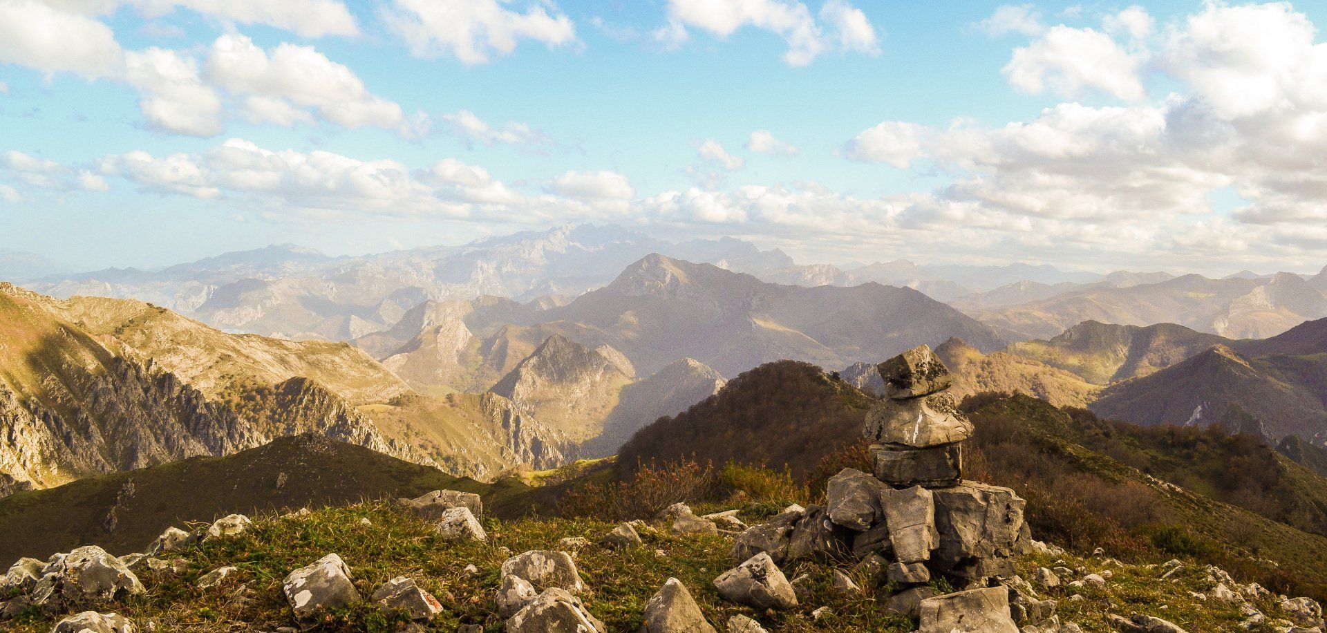 picos de europa desde piloña subida la pico vizcares