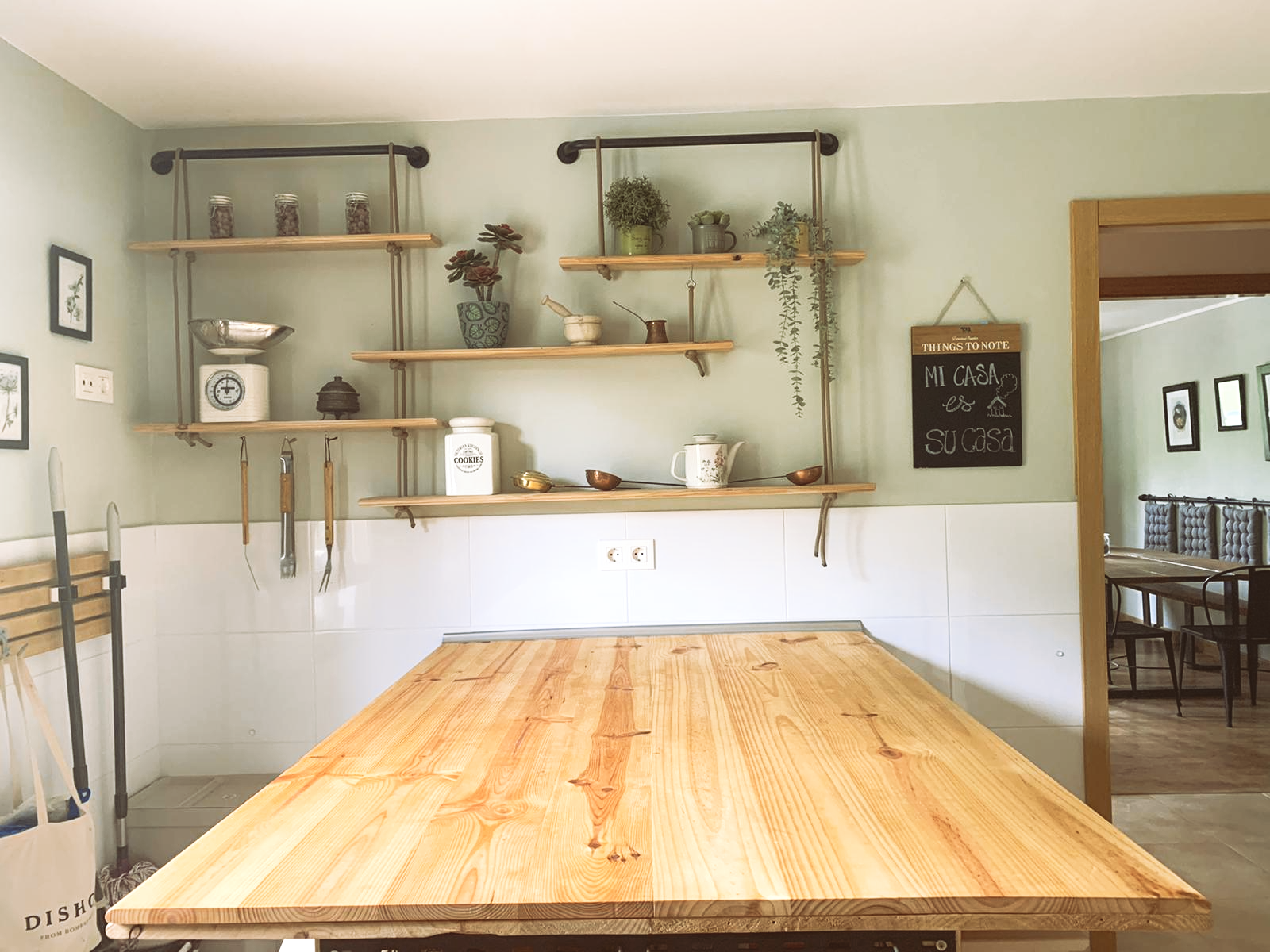 cocina casa rural infiesto