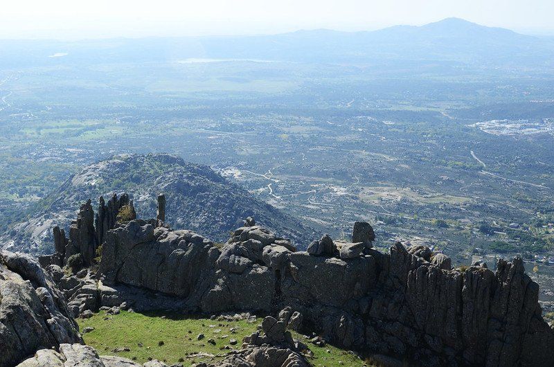 vistas desde el cancho gordo en La Cabrera