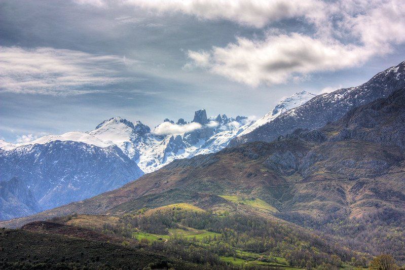 vista del picu arriellu