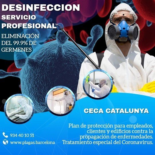 Logotipo Fumigaciones CECA Centro Europeo de Control de Aves