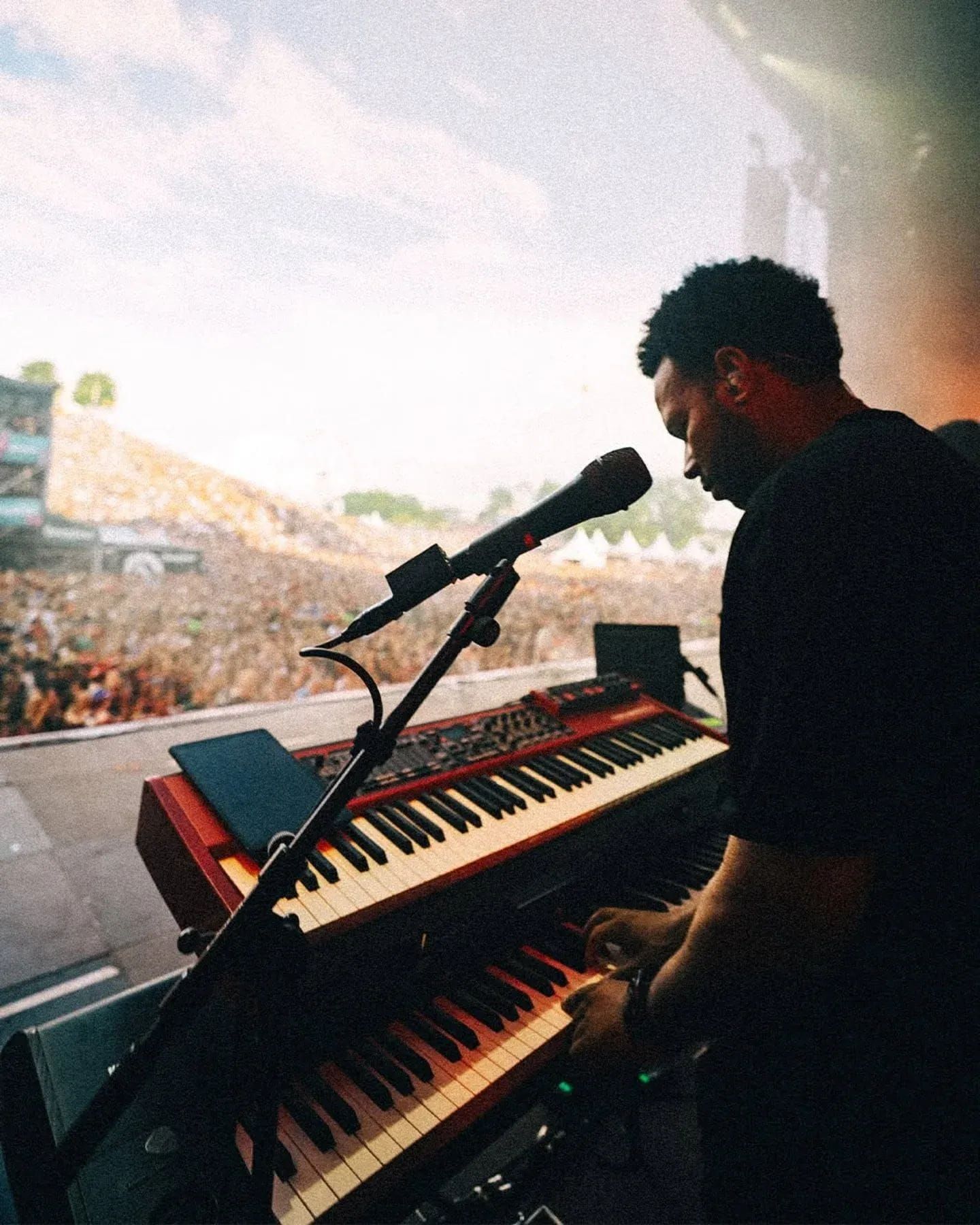 Photo by Andre Beiler Taka Joseph Musician performing live at Das Fest in Karlsruhe